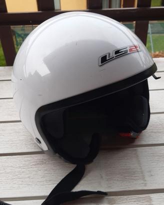 Casco aperto con Visiera sole incorporata