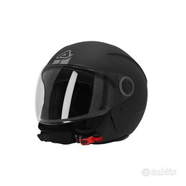 CASCO JET BREZZA KIDnero opaco bimbo