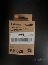 Batteria Canon BP-820 originale
