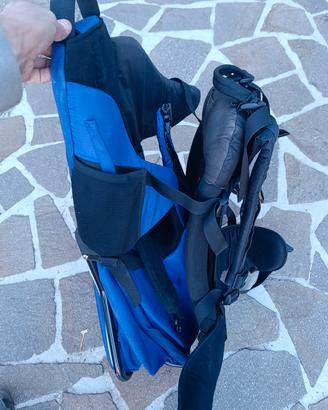 Zaino per passeggiata porta bambino 