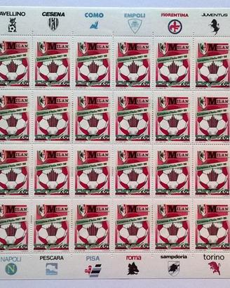 Gio.francobolli: Foglio Milan 87/88