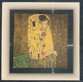 1 Quadro canvas bacio di Klimt kiss Salvadori Arte