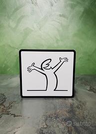 Lampada RGB Led La Linea - Osvaldo Cavandoli