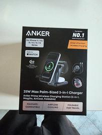 Anker Prime Caricatore Wireless 3 in 1 Qi2.2 da 25