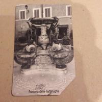 Scheda telefonica Fontana delle Tartarughe - RARA