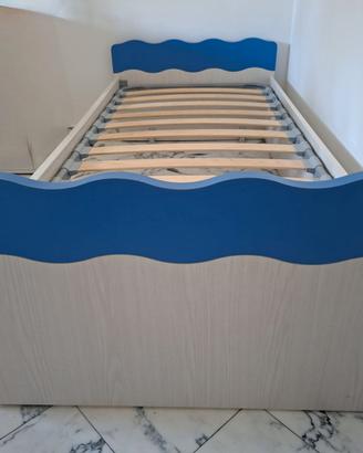 Letto singolo + rete doghe  - FINO A DOMENICA 40€