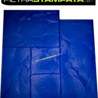 STAMPO per pavimento stampato cemento FINTA PIETRA