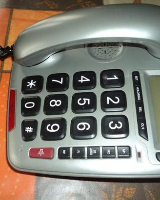TELEFONO FISSO BRONDI , tastiera con numeri grandi