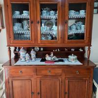 Credenza/mobile stile antico arte povera vetrina