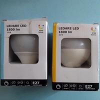 2 Lampadine a Led 1800 lm 22W