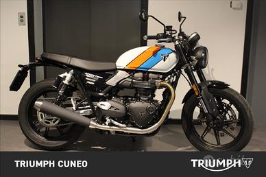 TRIUMPH Speed Twin 900 Pure White/Blue/Orange Abs