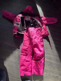 Tuta da sci snowboard bambina 10 anni