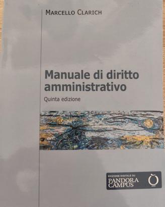 Manuale di diritto amministrativo