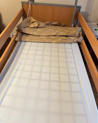 Letto ortopedico elettrico con materas antidecubit