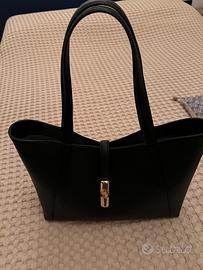 Borsa in pelle nera