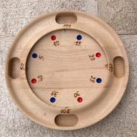 Gioco in legno vintage Leonardi roulette tirolese