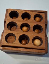 Gioco rompicapo in legno 