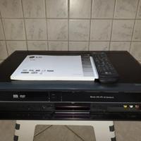 LETTORE VHS DVD RECORDER CONVERSIONE VHS DVD COMBO
