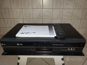 LETTORE VHS DVD RECORDER CONVERSIONE VHS DVD COMBO
