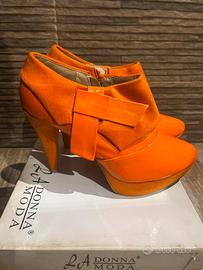 mezzo stivaletto con plateau misura 40 