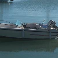 Barca open 4,50 con Evinrude 25hp 2t