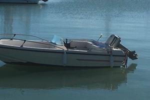 Barca open 4,50 con Evinrude 25hp 2t