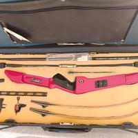 arco Hoyt 64"32# set di frecce Easton in carbonio 