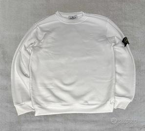 Stone Island Maglione Bianco -L-