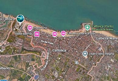 Cattolica con giardino privato