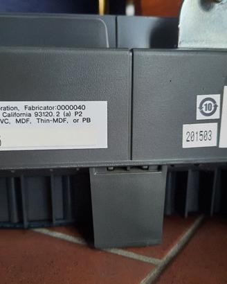 Pedaliera Yamaha p105 LP 5A tre pedali pianoforte 