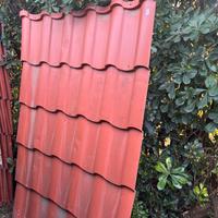 Pannelli finto coppo x tettoia