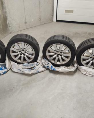 cerchi in lega completi di gomme estive