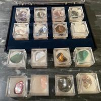 Set minerali naturali-certificati dalla geolinea