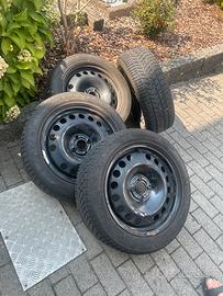 4 gomme con cerchioni in ferro