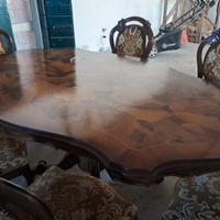 Tavolo e sedie vintage