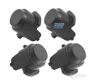 KIT 4 COPRIMOZZI 18MM FORO PARKTRONIC AUDI VOLKSWA