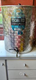 Contenitore olio/vino in acciaio inox 60 Litri