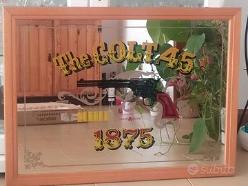 SPECCHIO VINTAGE INSEGNA PUBBLICITARIA THE COLT 4