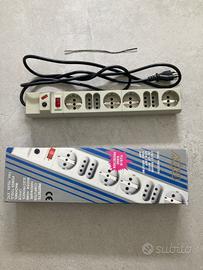 Presa multipla con interruttore ciabatta corrente