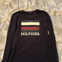 Tshirt Tommy Hilfiger  maniche lunghe blu junior
