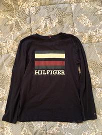 Tshirt Tommy Hilfiger  maniche lunghe blu junior