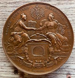 Medaglia commemorativa del Tunnel dell'Arlberg