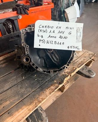 Cambio 6M Mini (R56) 1.4 16V G b-g Anno 2010 Codic