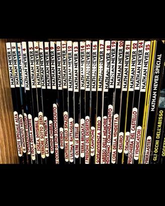 Fumetti Bonelli (2 lotti: Nathan Never e Julia)