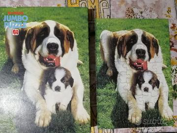 Puzzle San Bernardo jumbo 1194 50pz vintage