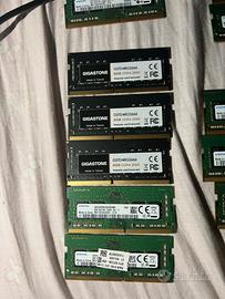 Ram pc portatili (lotto o singole)