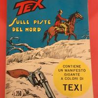 Tex n.122 Sulle Piste del Nord Araldo con poster