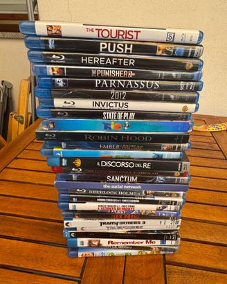 Film Bluray, vari titoli come da foto