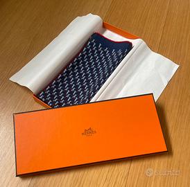 Pochette Hermès in seta - nuova - con scatola