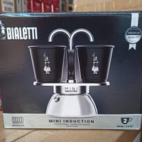 Bialetti Macchina caffè moka mini induction 2 tz